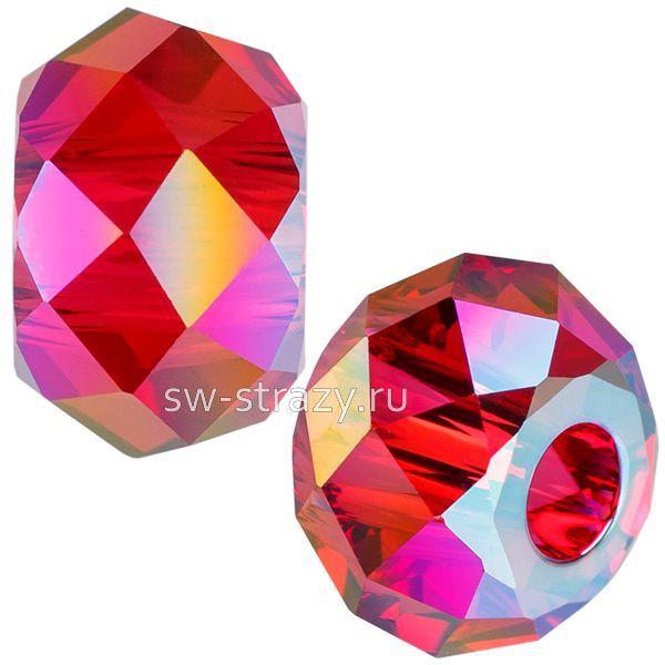 Бусины 5042 8 mm Scarlet Shimmer 2X