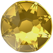 Стразы горячей фиксации 2078 ss 16 Golden Topaz HF
