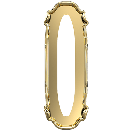 4161/S 27x9 mm 1PH203 Gold Plating