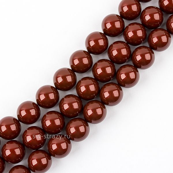 Жемчужины 5810 4 mm Crystal Bordeaux Pearl