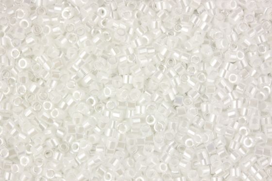 Delica Beads 11/0 DB201 White Pearl