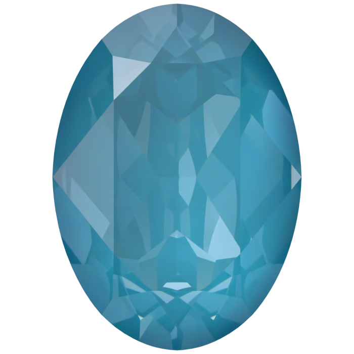 Кристаллы 4120 14x10 mm Crystal Teal Ignite