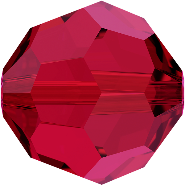 Бусины 5000 8 mm Scarlet