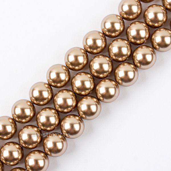Жемчужины 5810 8 mm Crystal Bronze Pearl