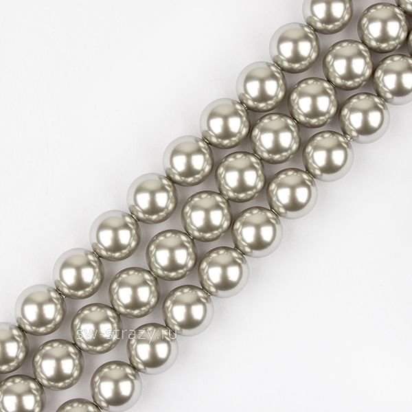 Жемчужины 5810 12 mm Crystal Light Grey Pearl