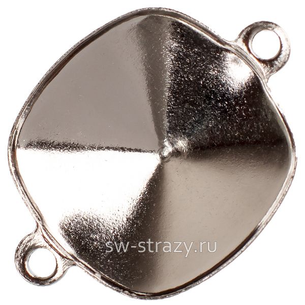 4470/S 12 mm White Bronze Plating (с 2 ушками)