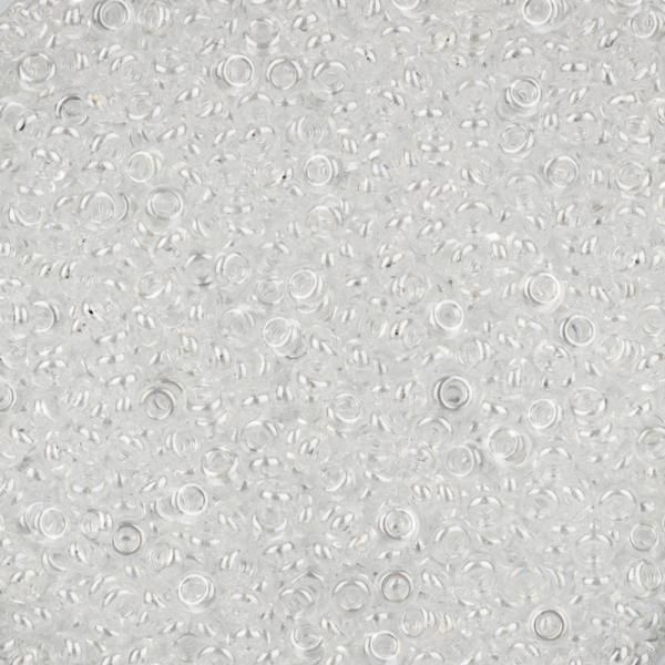 Demi Round 11/0 #0101 Прозрачный глянцевый