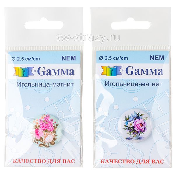 Игольница - магнит d=2.5 см