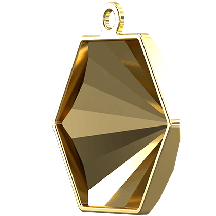 4699/J 9.4x10,8 mm Gold Plating