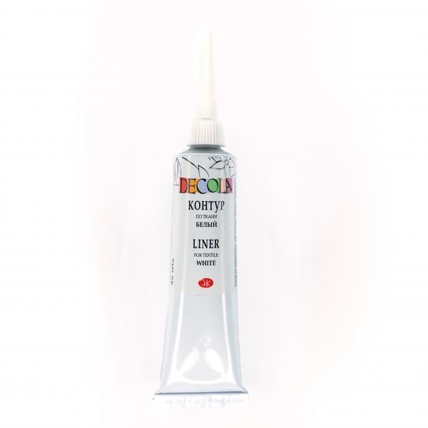 Контур Decola акрил для ткани белый 18 мл (5403104)