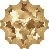 Кристаллы 4195 14 mm Crystal Golden Shadow