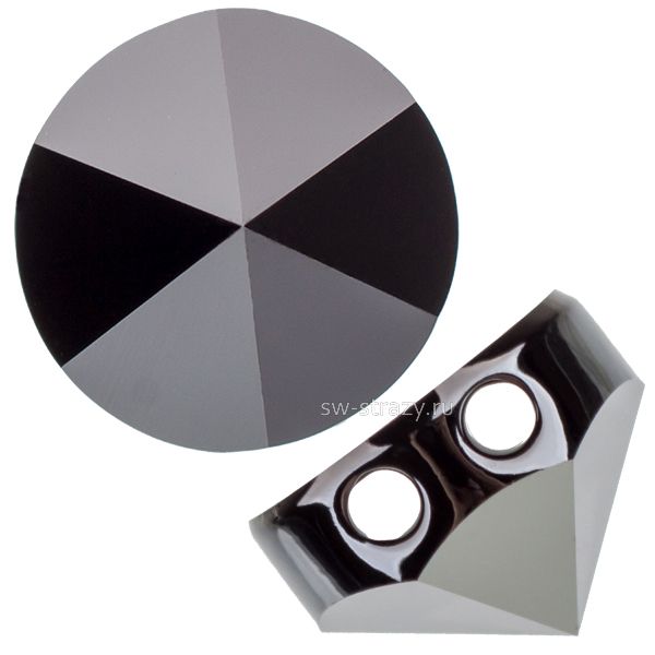 Бусины 5062 5,5 mm Jet Hematite