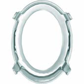 4122/S 8x6 mm 1PH2OH Rhodium Plating