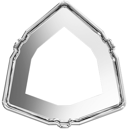 4706/S 7 mm 1PH20H Rhodium Plating