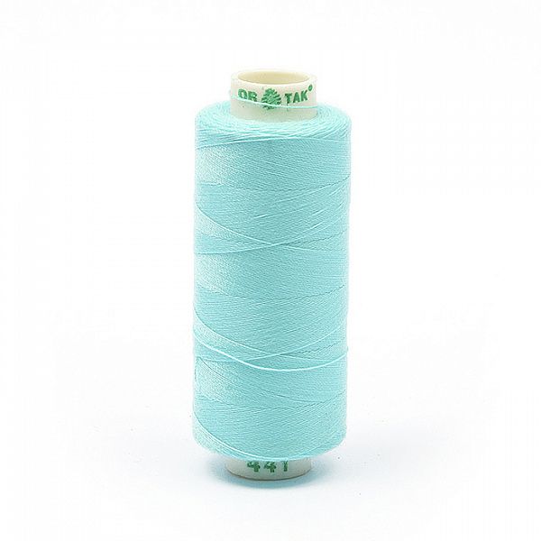 Нитки бытовые Dor Tak 40\2 цв. 441 голубой 366м 100% п\э