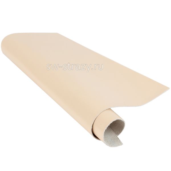 Кожа натуральная 15х21 см кремовый (026)