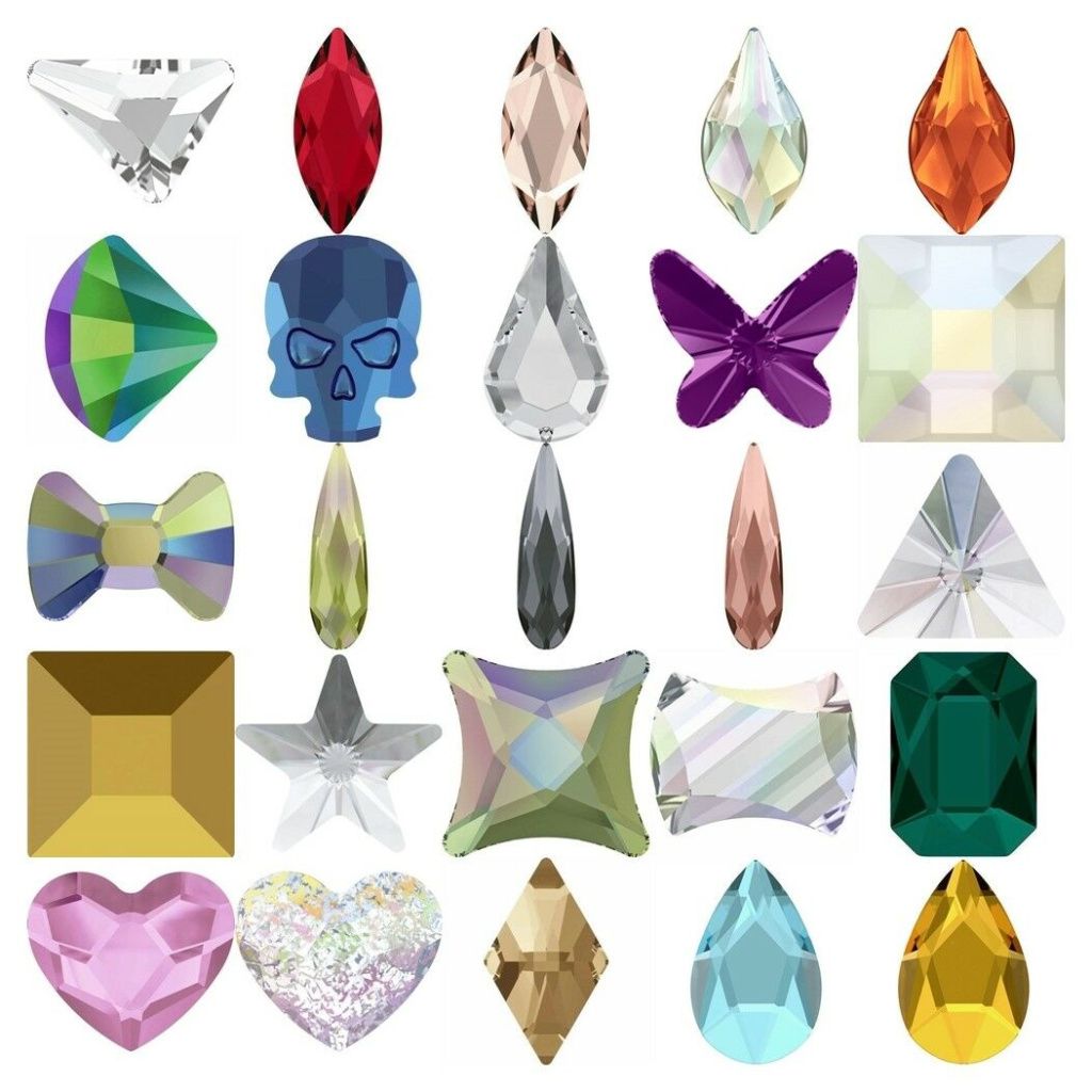 Flat Backs No Hotfix Swarovski